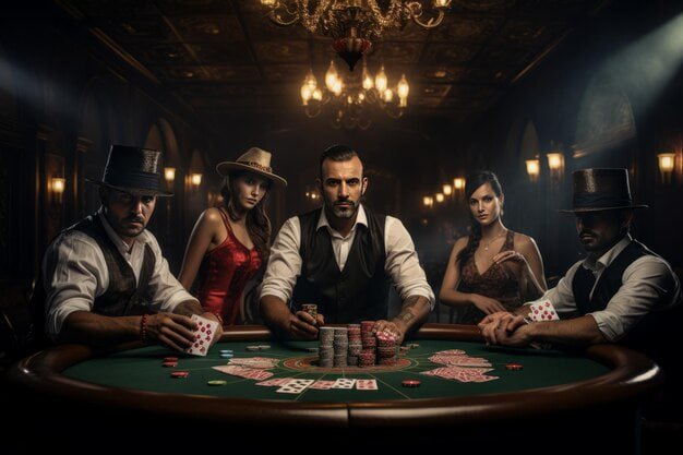 Layar meja baccarat live latoto29 dengan dealer dan pemain di studio kamera